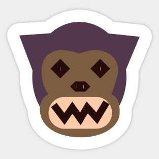 Monkey Trool Sea Sticker